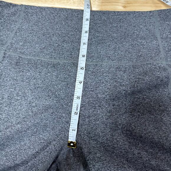 Athleta Powervita Straight Leg Pant Size L Gray EUC Wicking Yoga Athleisure - Picture 8 of 9